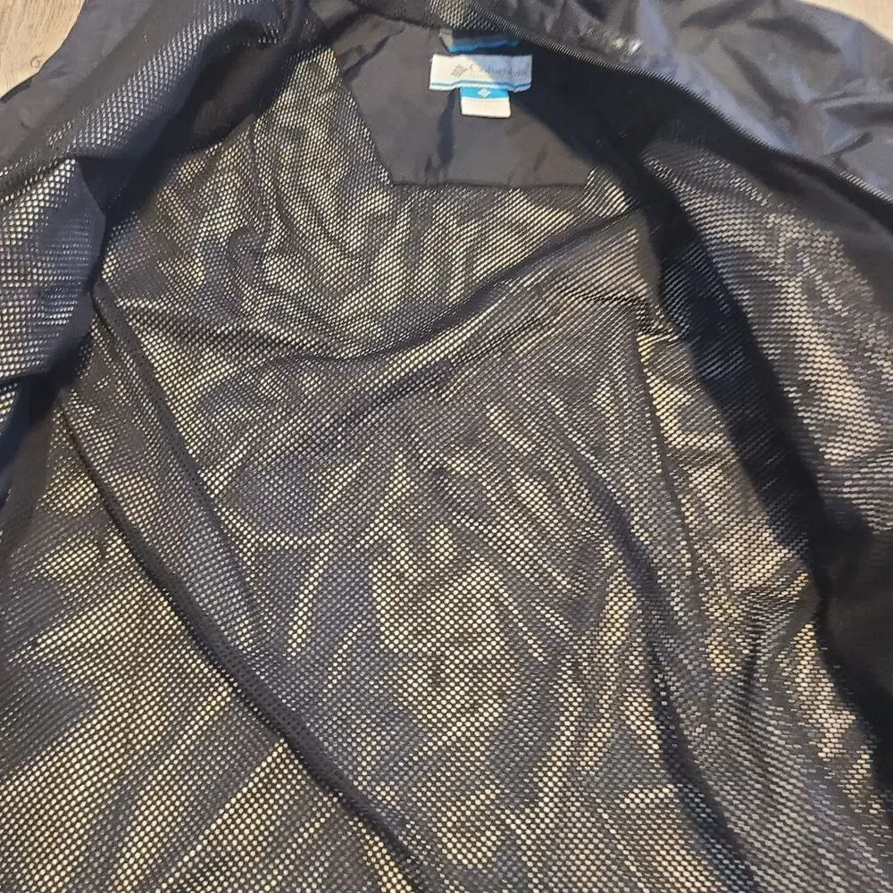 Columbia boys large black pack it breathable jacket